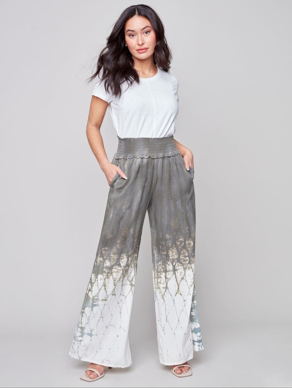 Charlie B Palazzo Wide Leg Pants Size Small